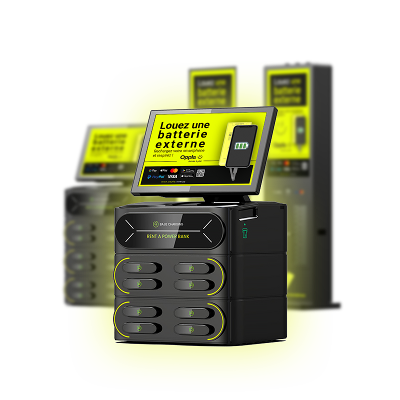 Distributeur de batteries externes