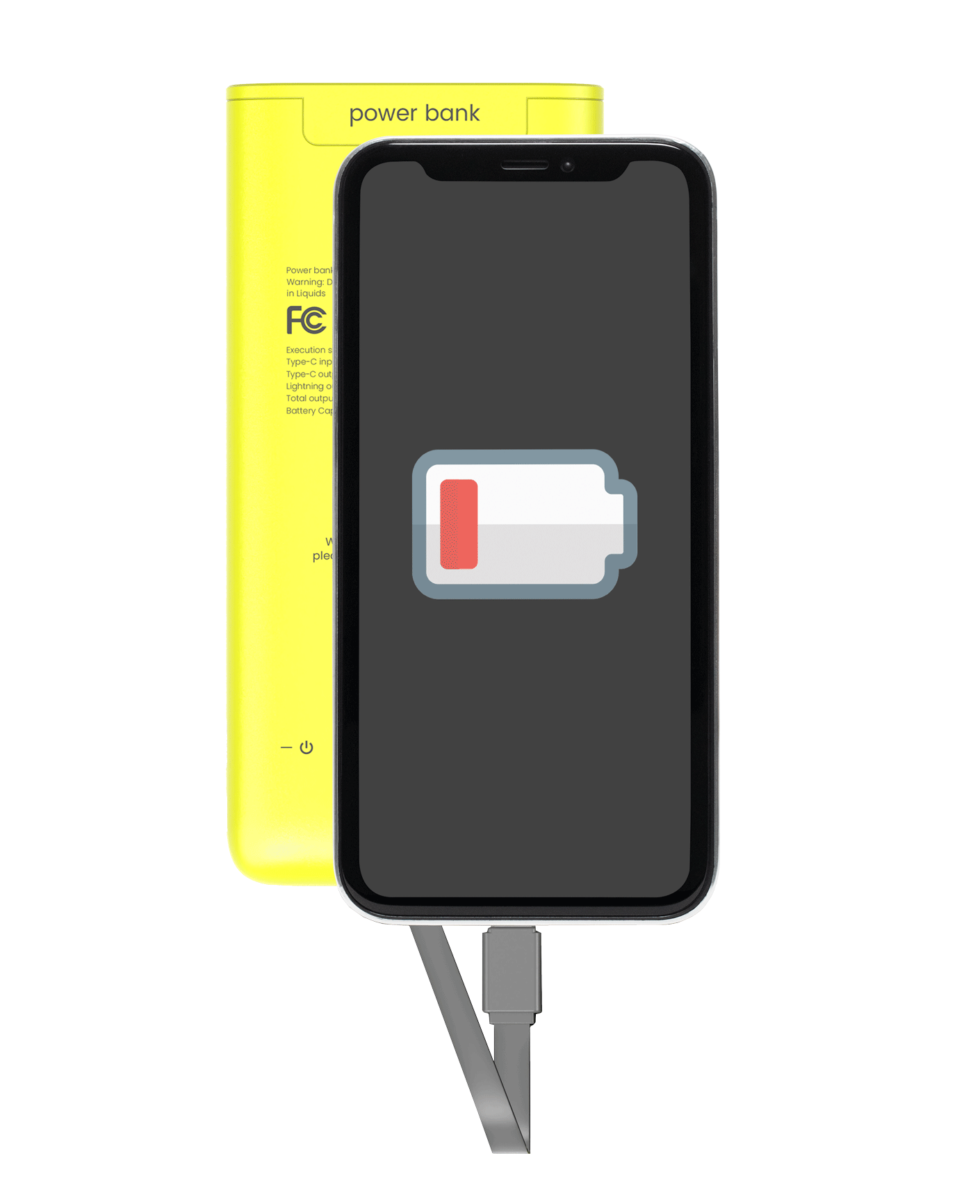 Téléphone en recharge de batterie Oppla
